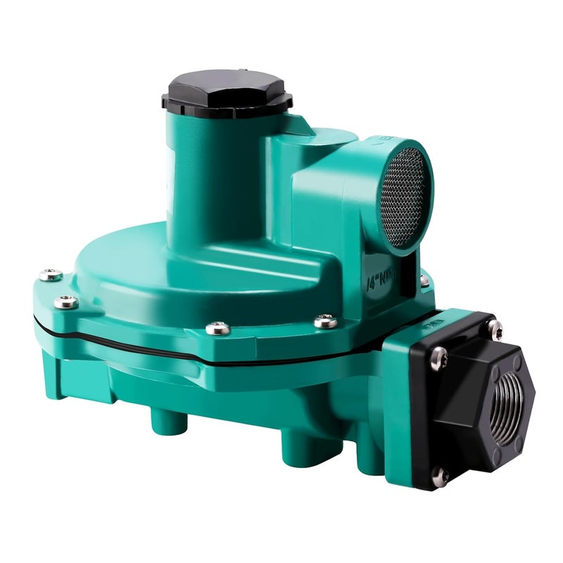 Watflow LP-Gas Equipment with Two Stage Propane Regulator, Back Mount, 3/4" x 3/4" NPT - Image 1